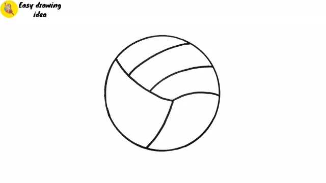 draw a volleyball step 3: add textures
