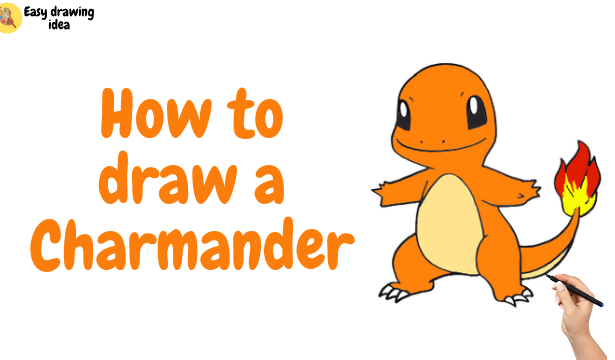 how to draw charmander