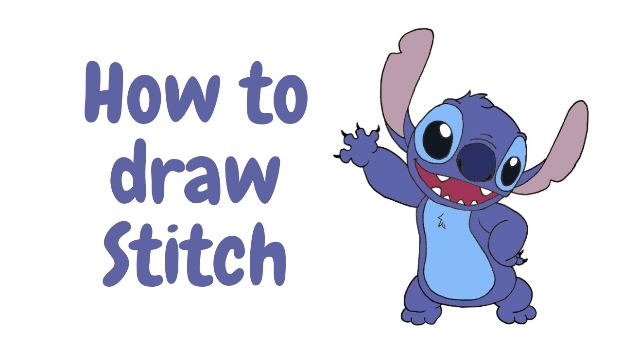 how to draw stitch